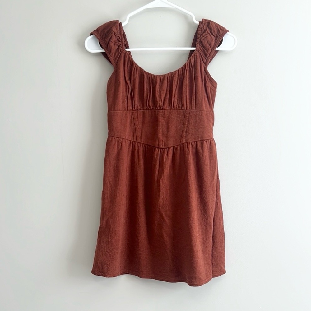 Hollister Emea Fit & Flare Sweetheart Mini Dress